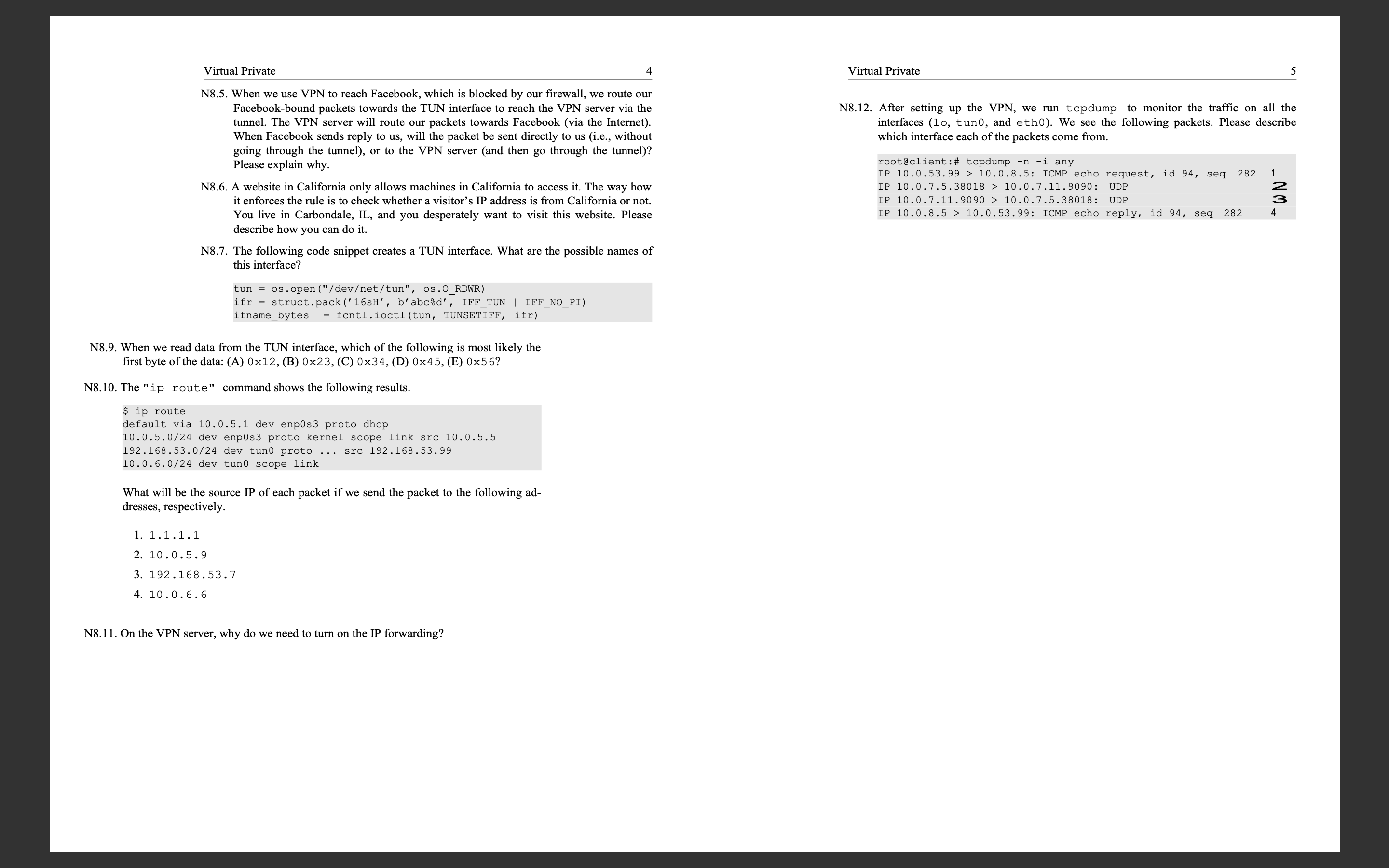 N 8 . 5 . When we use VPN to reach Facebook,