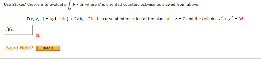 Use Stokes' Theorem to evaluate C F dr where C is