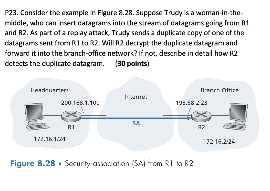 P 2 3 . Consider the example in Figure 8 . 2 8 .