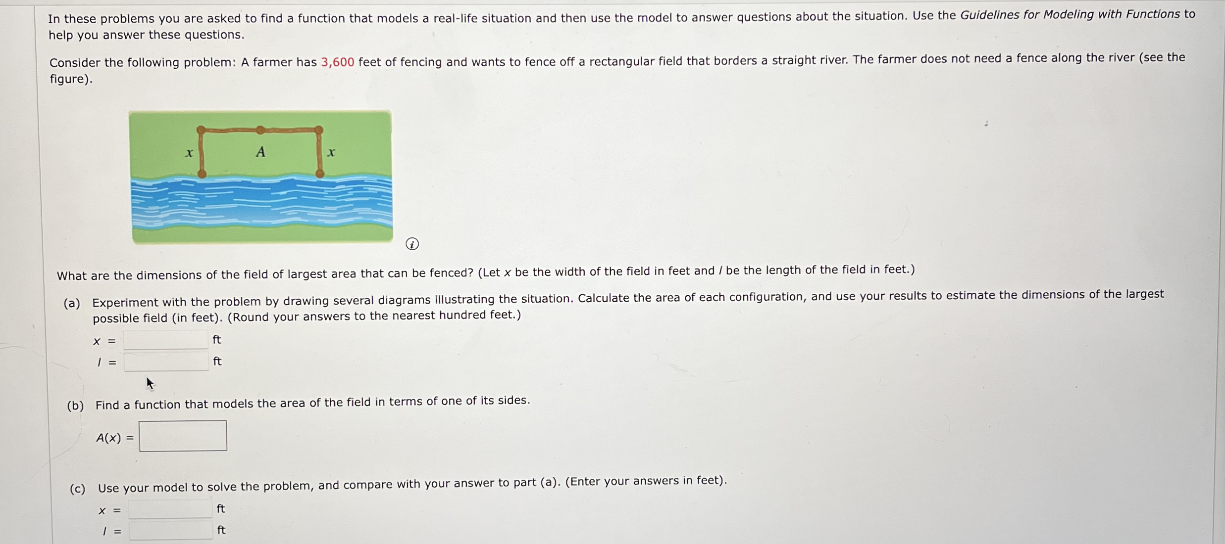 In these problems you are asked to find a