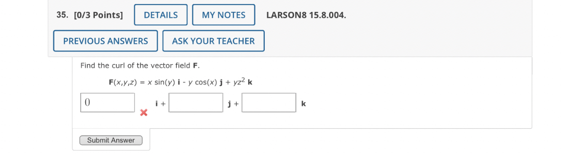 [ 0 / 3 Points ] LARSON 8 1 5 . 8 . 0 0 4 . Find