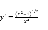 Find the indicated derivative or value and