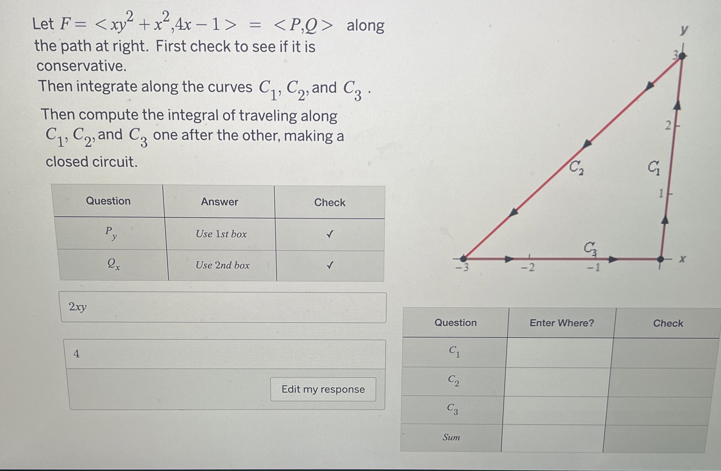 Let C 1 , C 2 C 3 C 1 , C 2 C 3 P y Q x 2 x y 4 C