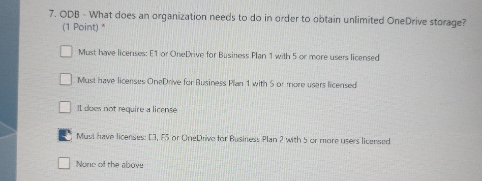 ODB - What does an organization needs to do in