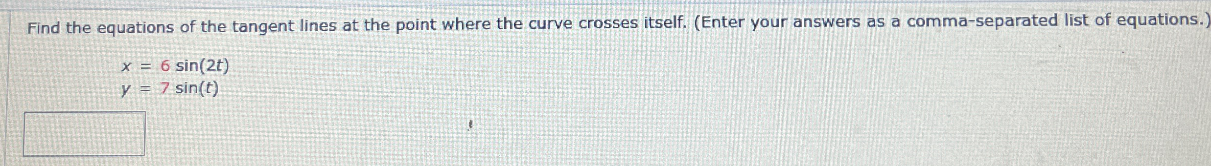 Find the equations of the tangent lines at the