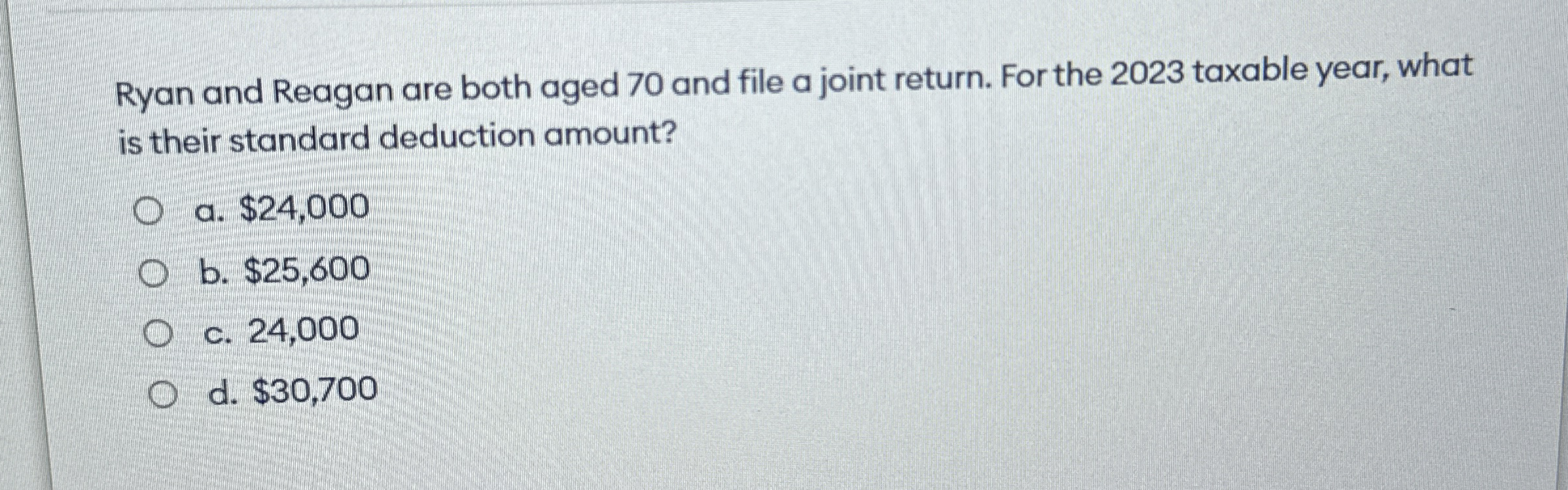 Ryan and Reagan are both aged 7 0 and file a