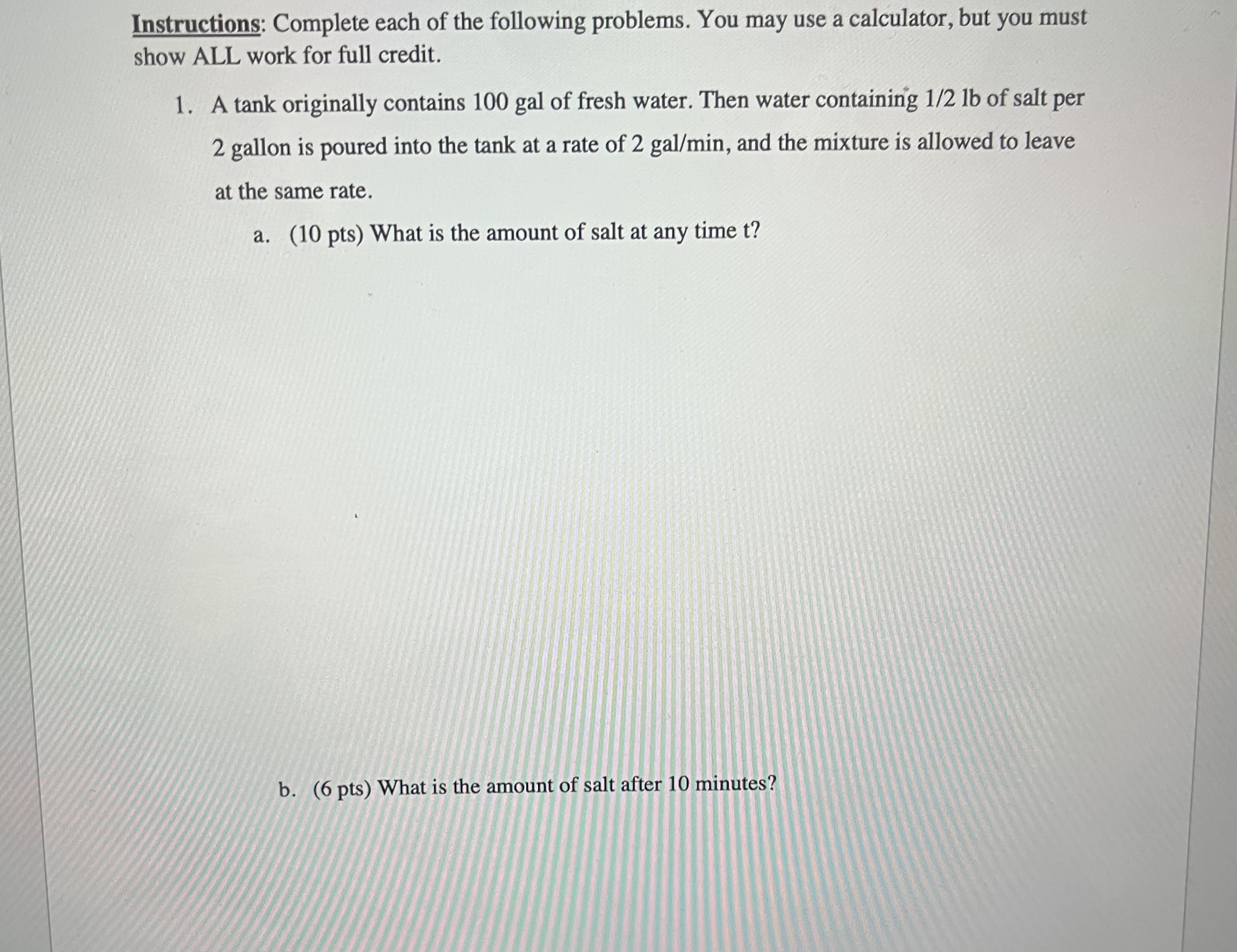 Please can I have a human work these problems for