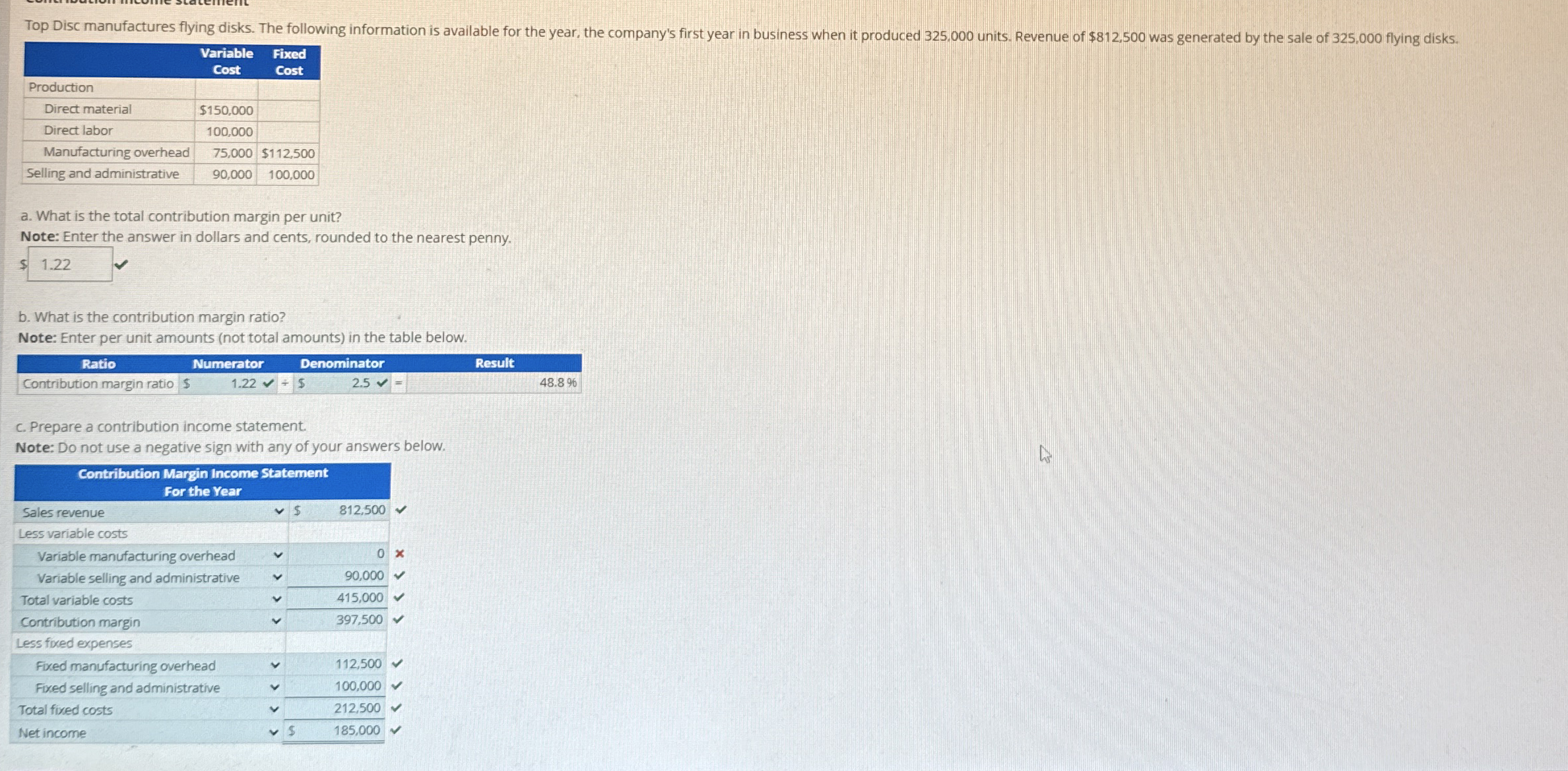\ table [ [ , Variable Cost,Fixed Cost ] , [