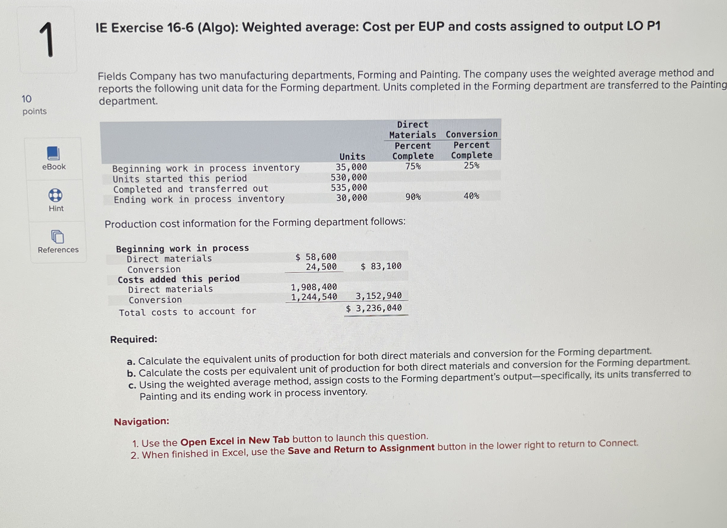 1 IE Exercise 1 6 - 6 ( Algo ) : Weighted