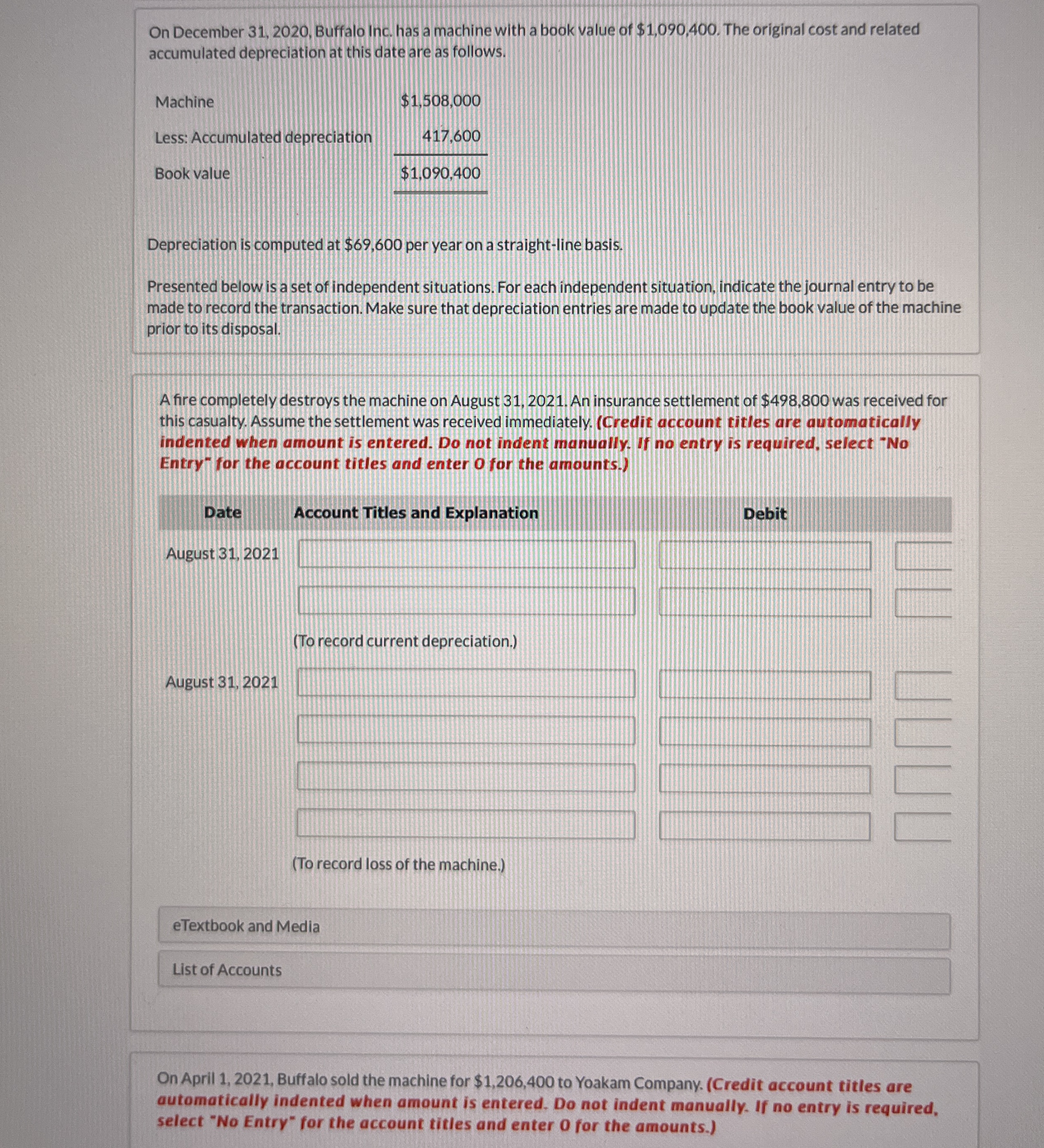 On December 3 1 , 2 0 2 0 , Buffalo Inc. has a