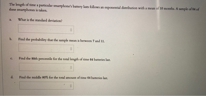 with the smallest and largest values