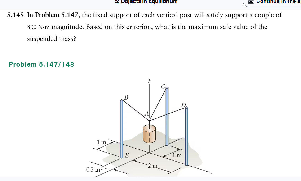 5 . 1 4 8 In Problem 5 . 1 4 7 , the fixed