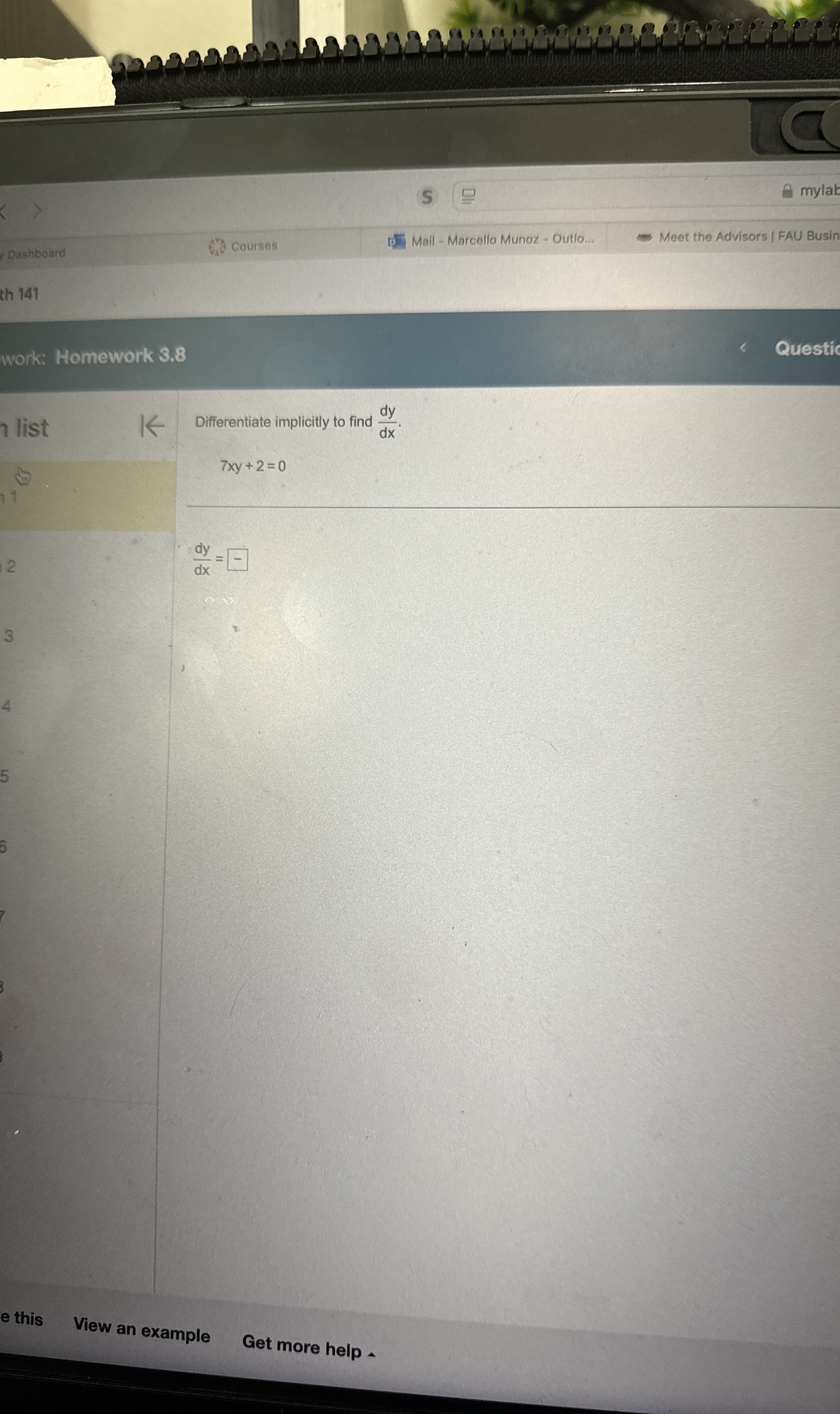 Dashboard Courses Mail - Marcello Munoz - Outlo..