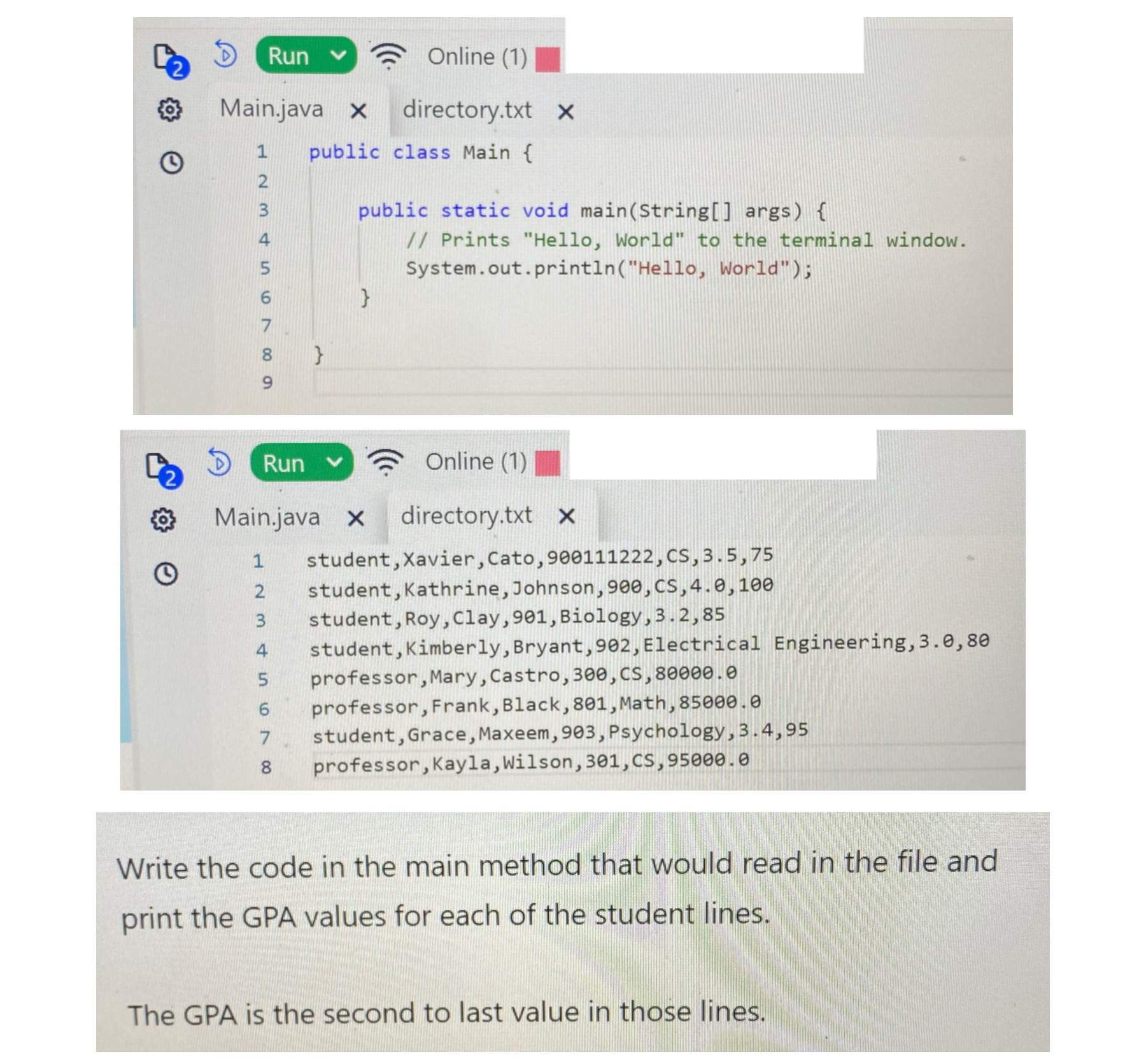 I will upvote if code solves problem and runs
