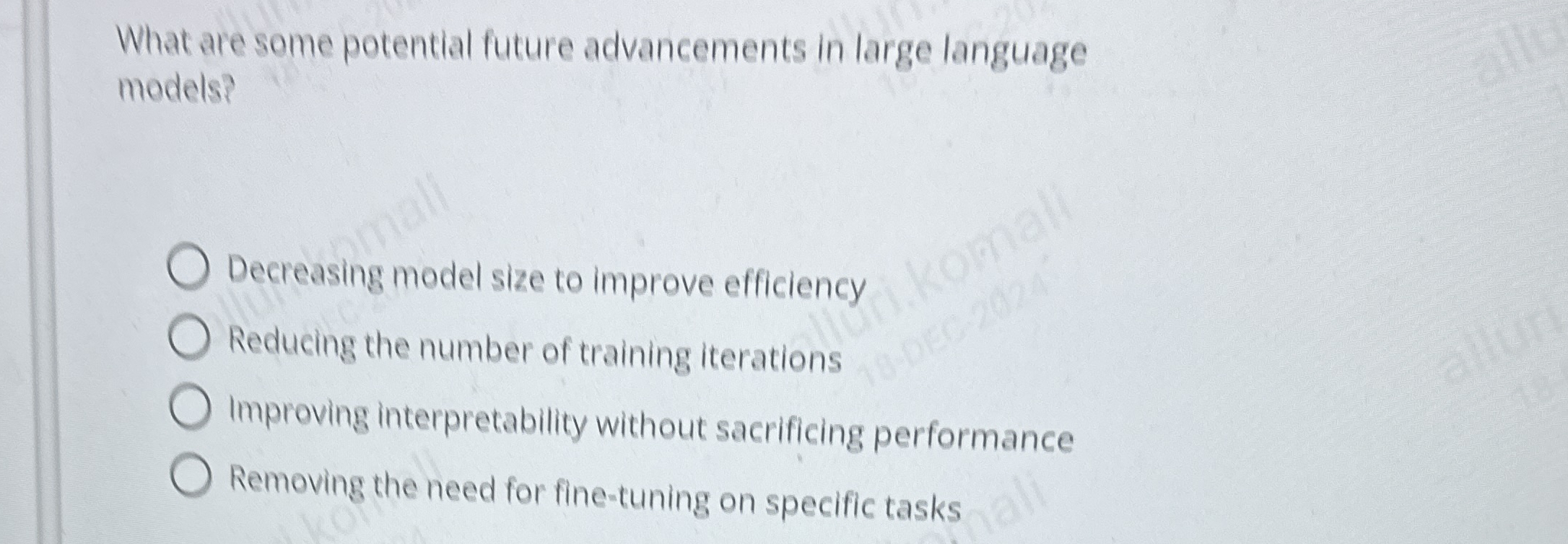 What are some potential future advancements in