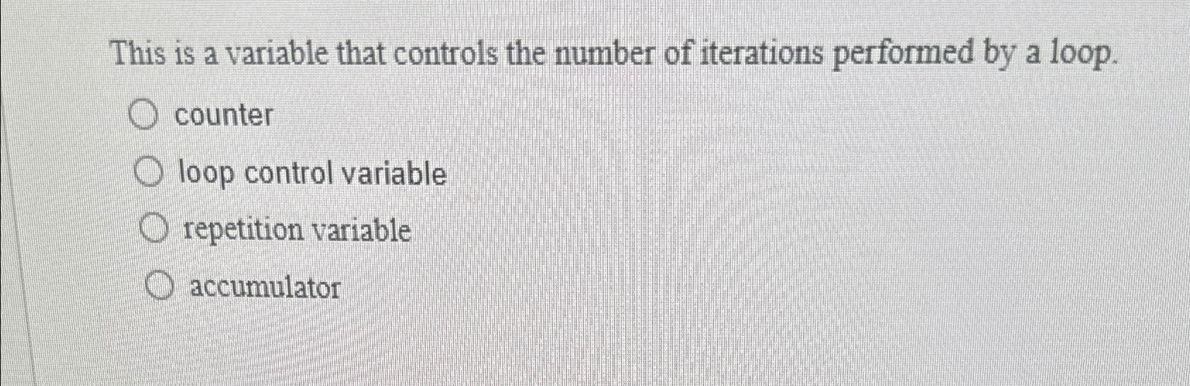 This is a variable that controls the number of