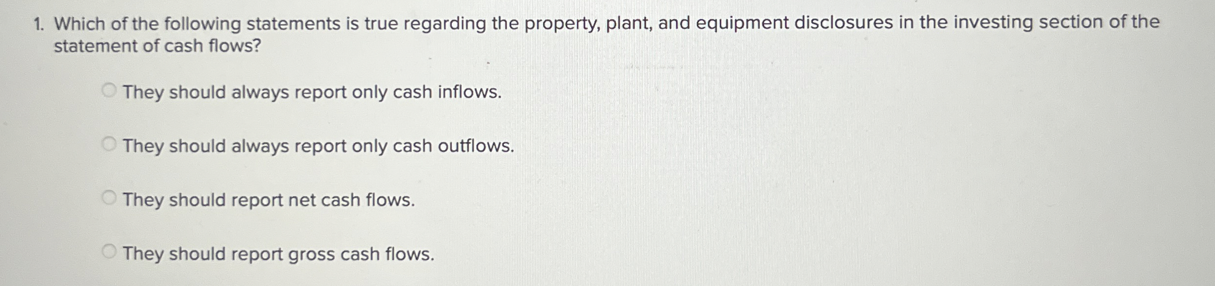 Which of the following statements is true