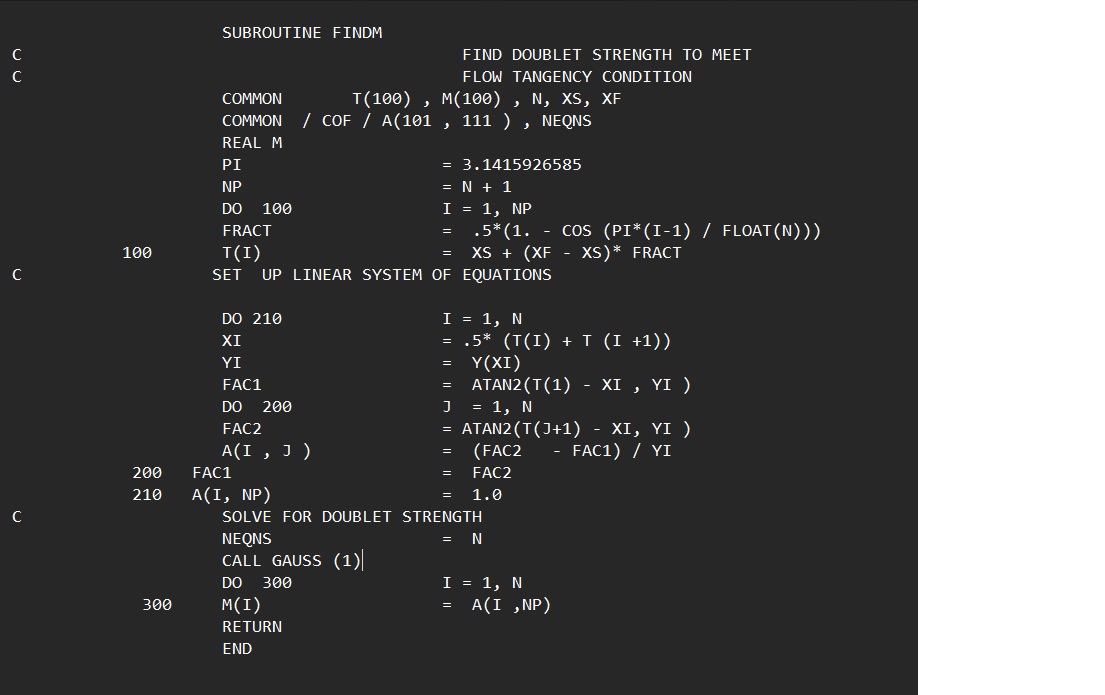 CAN YOU CONVERT THIS FORTRAN CODE TO MATLAB CODE
