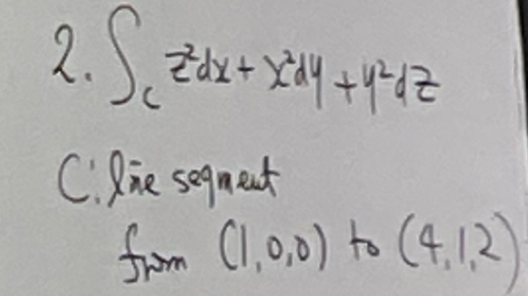 2 . c z 2 d x + x 2 d y + y 2 d z Ciline sequent