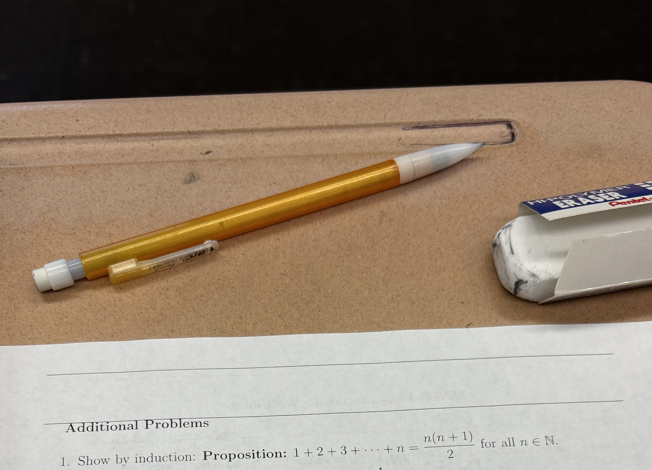 Additional Problems Show by induction: