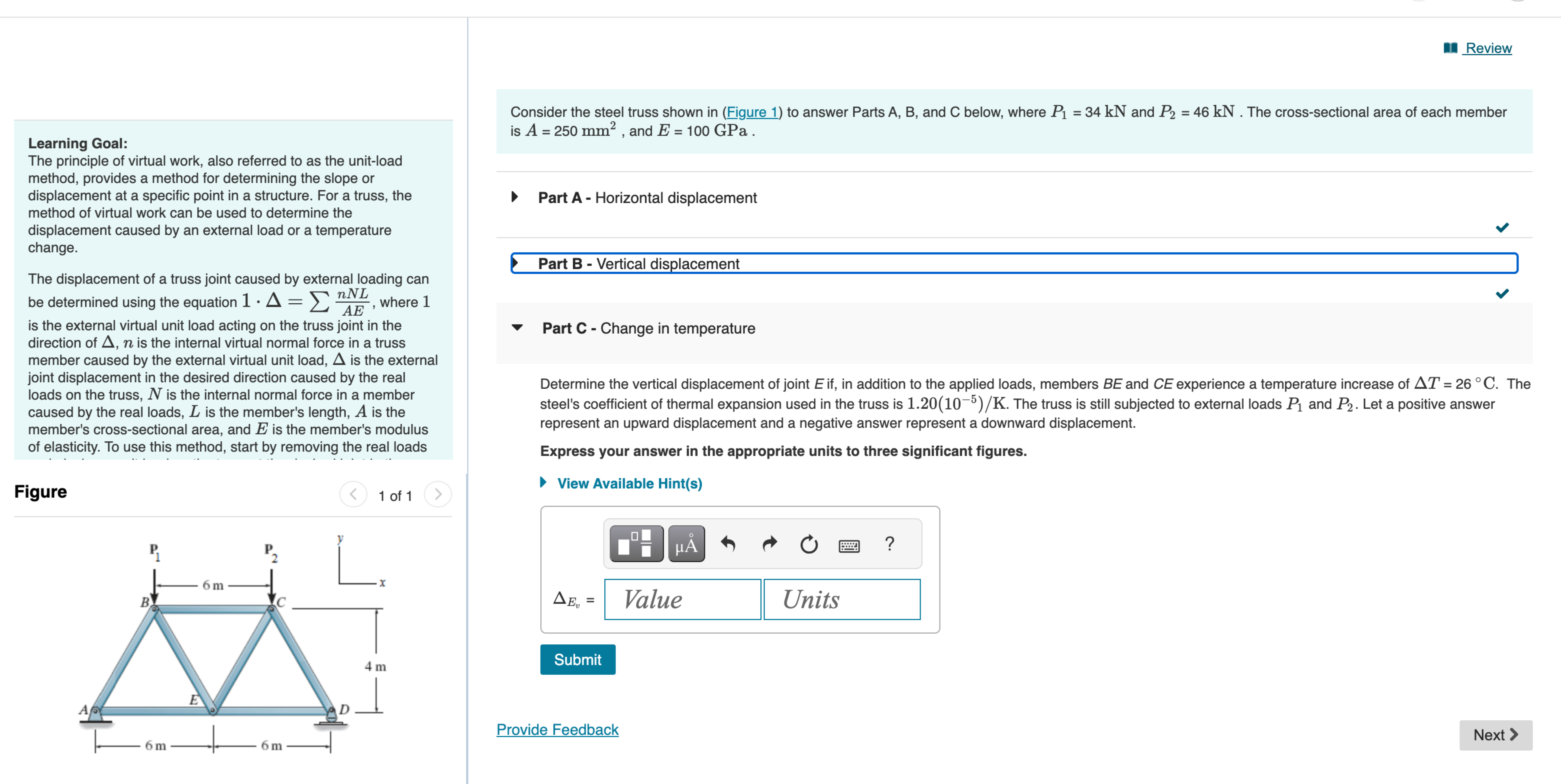 Consider the steel truss shown in ( Figure 1 ) to