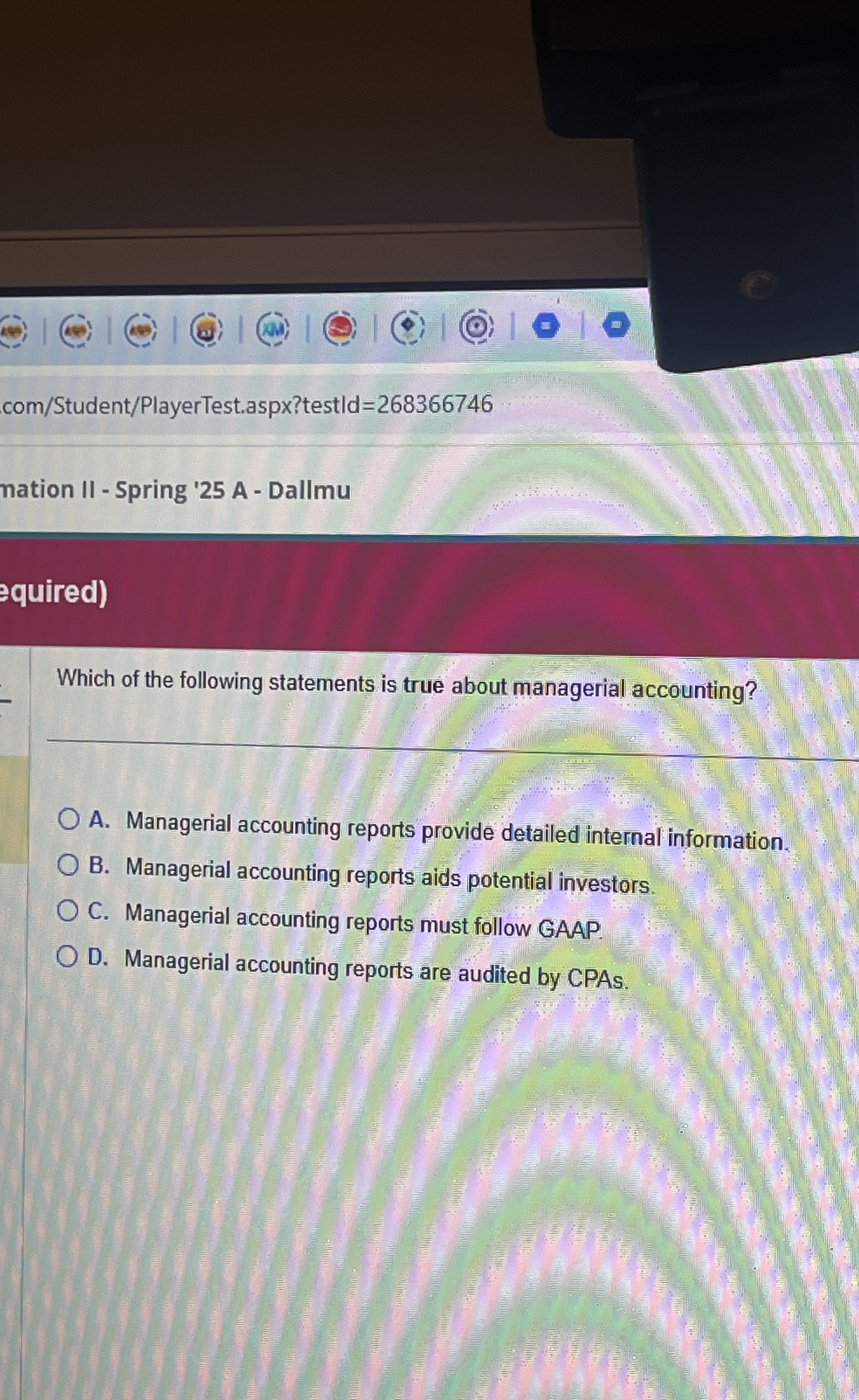 com / Student / PlayerTest . aspx?testld = 2 6 8
