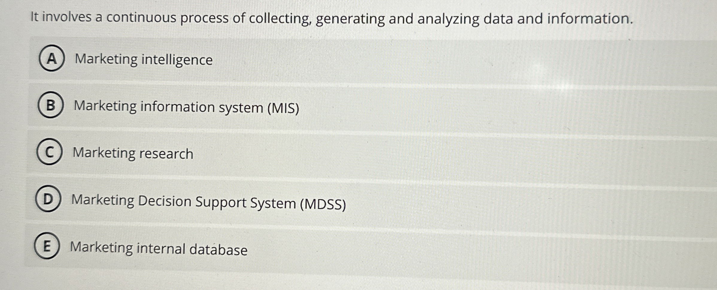 It involves a continuous process of collecting,