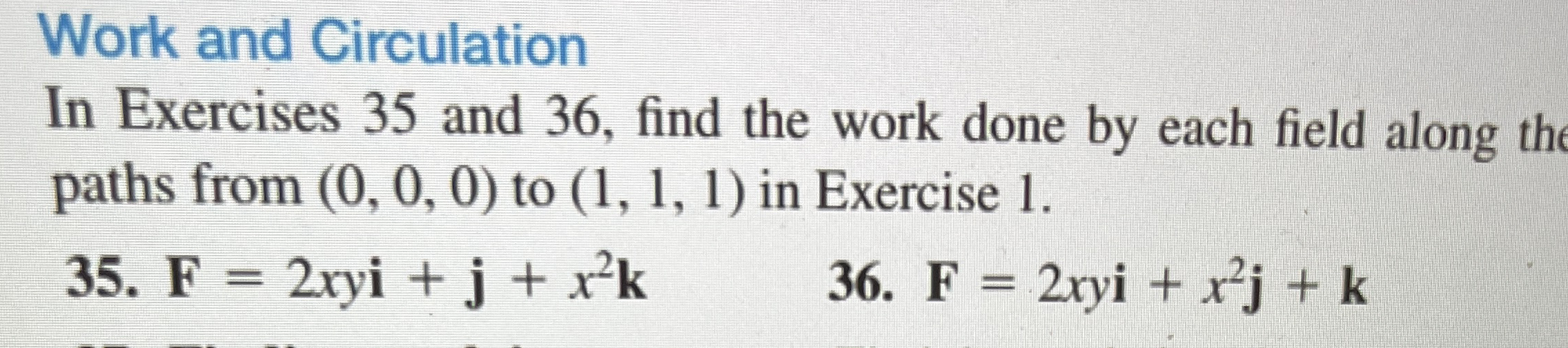 Work and Circulation In ExeRRcciissee 3 3 5 5 ,