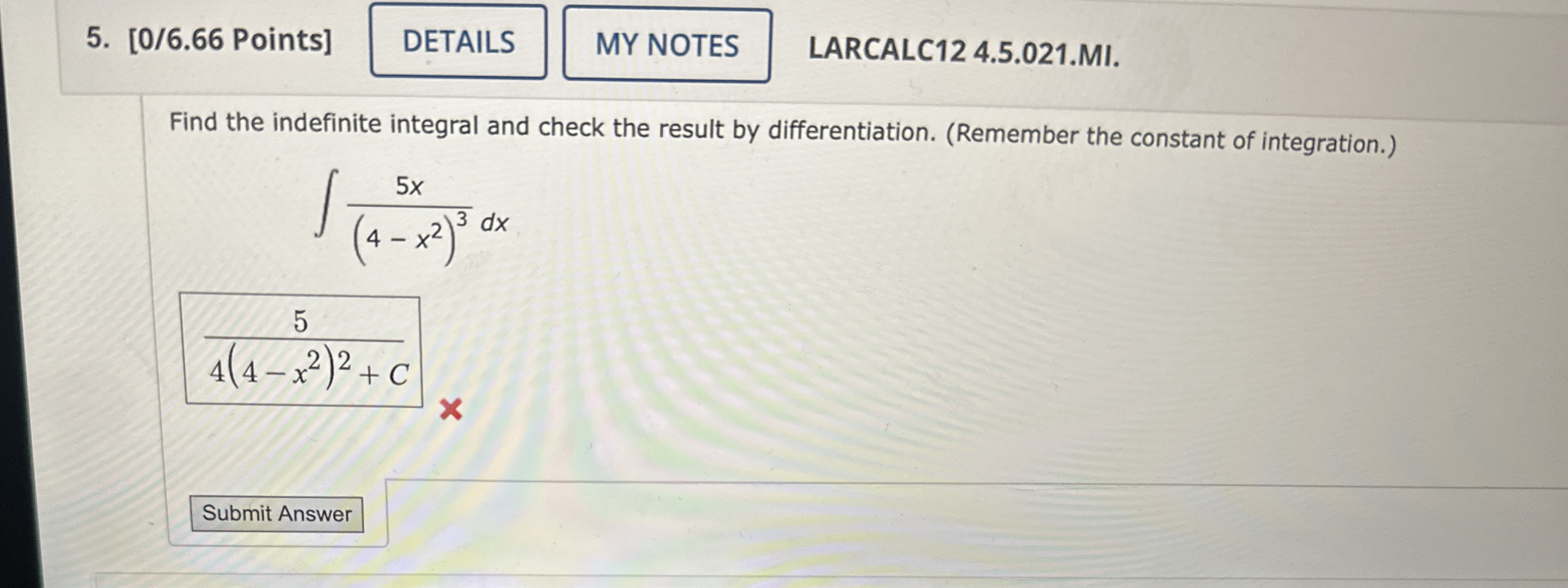 [ 0 / 6 . 6 6 Points ] LARCALC 1 2 4 . 5 . 0 2 1