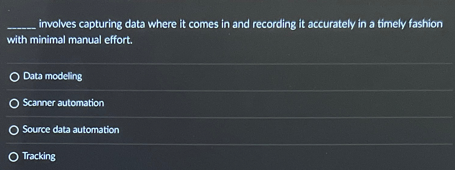 q , involves capturing data where it comes in and