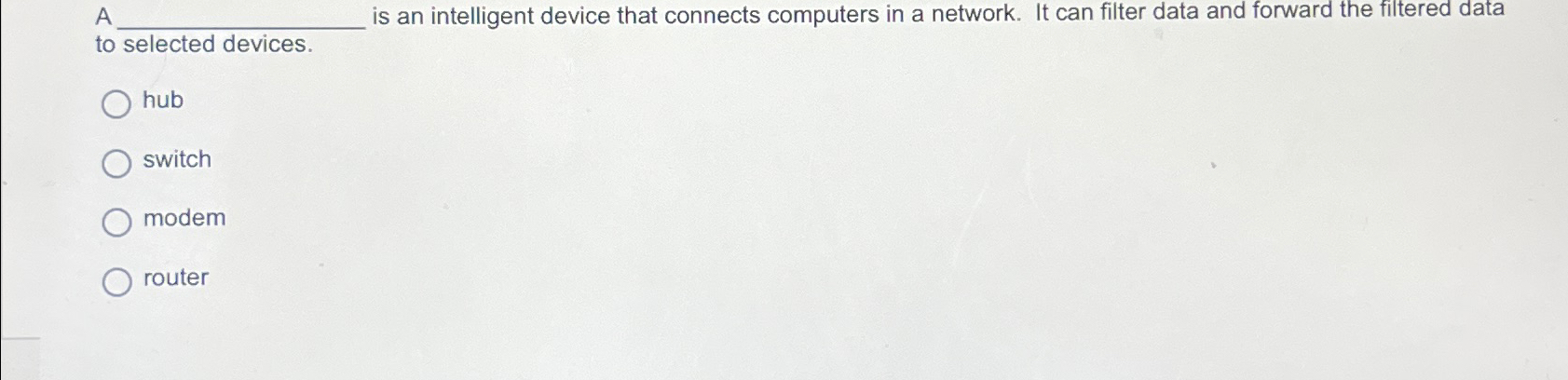 A q , is an intelligent device that connects