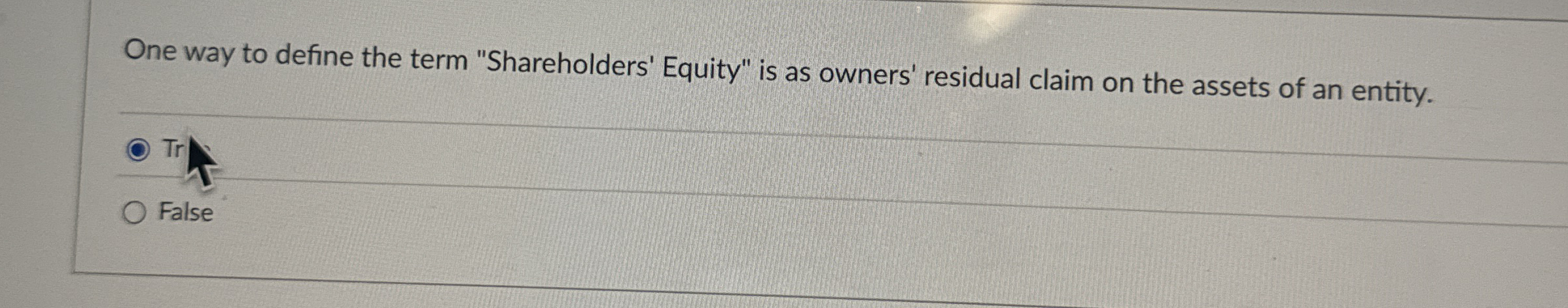 One way to define the term 