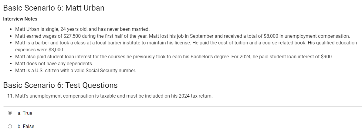 - Matt is a U . S . citizen with a valid Social