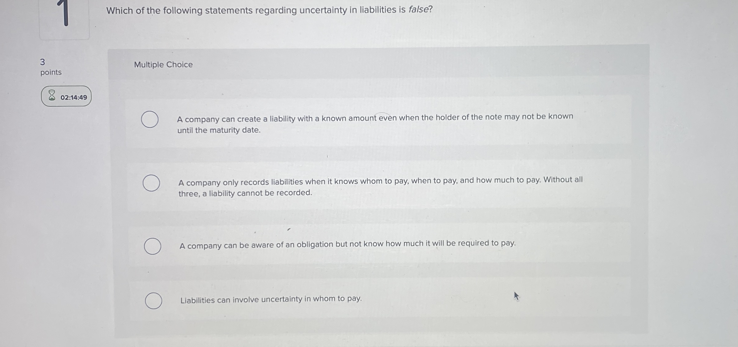 Which of the following statements regarding