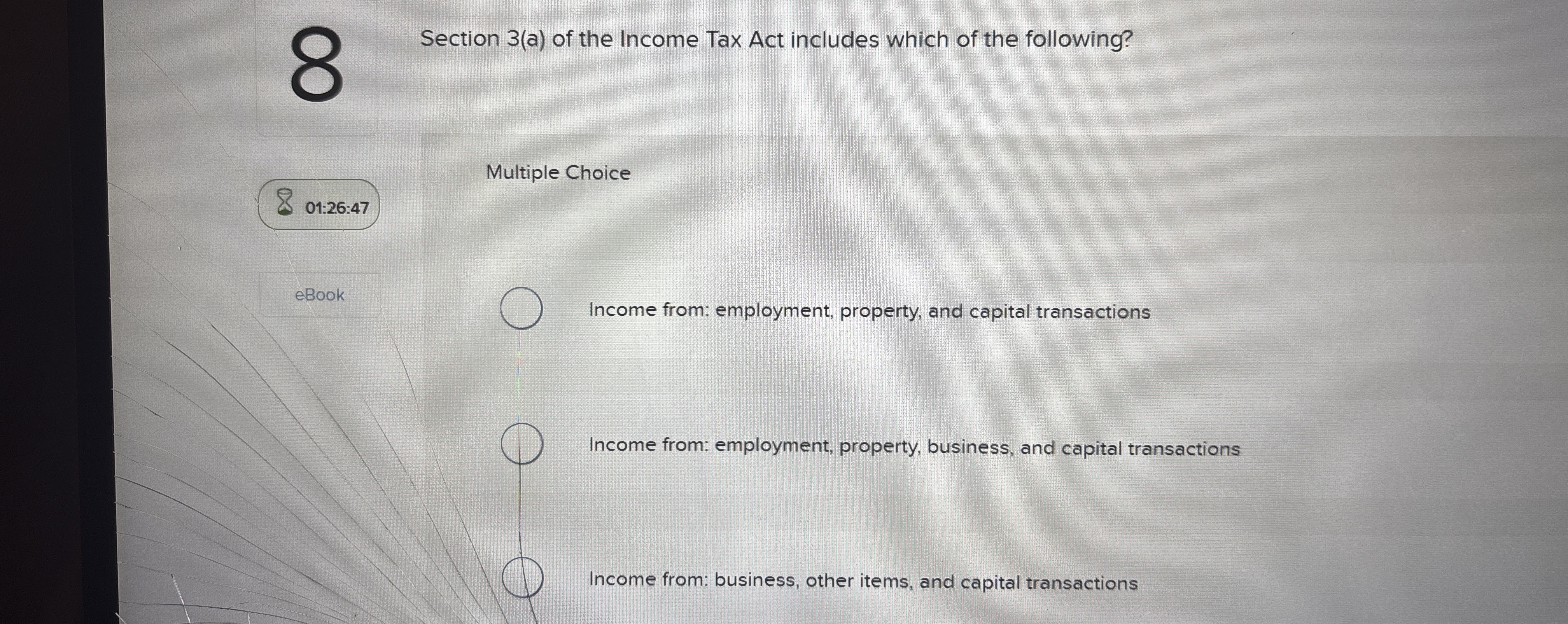 Section 3 ( a ) of the Income Tax Act includes