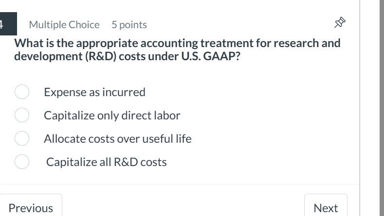 What is the appropriate accounting treatment for