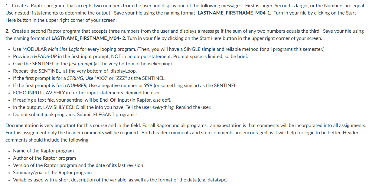 Please demo this work on actual raptor program. I