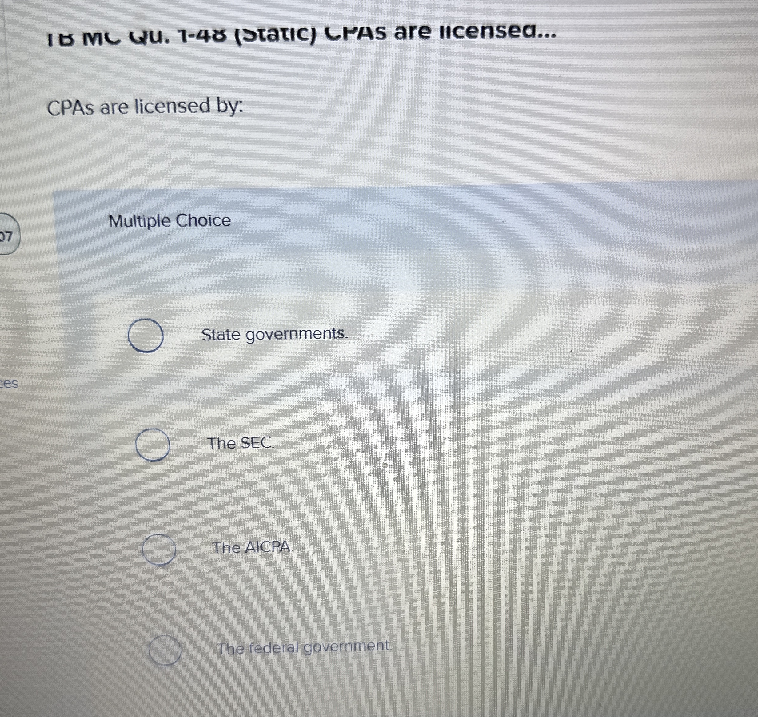 IB MC GU . 1 - 4 8 ( Jtatic ) CrAs are