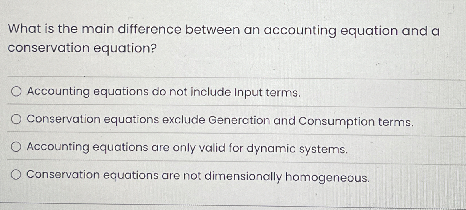 What is the main difference between an accounting