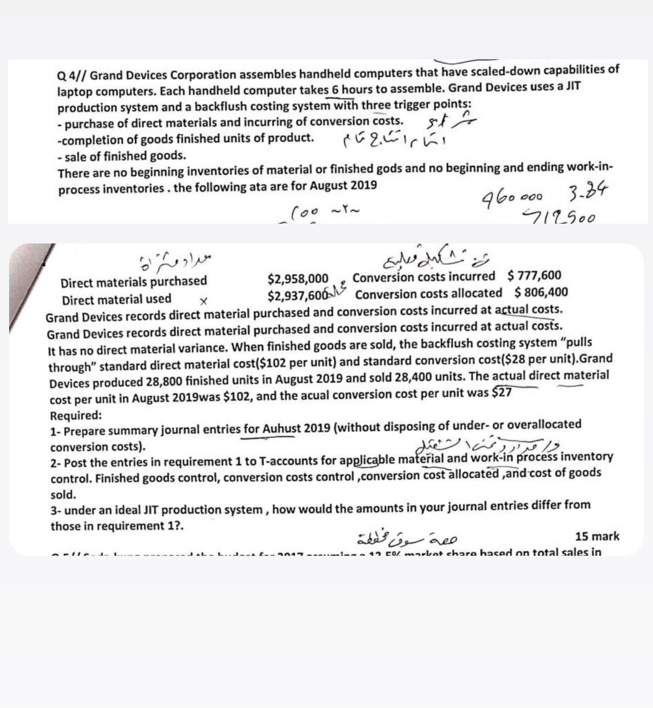 Q 4 / / Grand Devices Corporation assembles