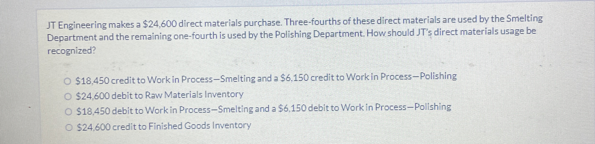 JT Engineering makes a $ 2 4 , 6 0 0 direct