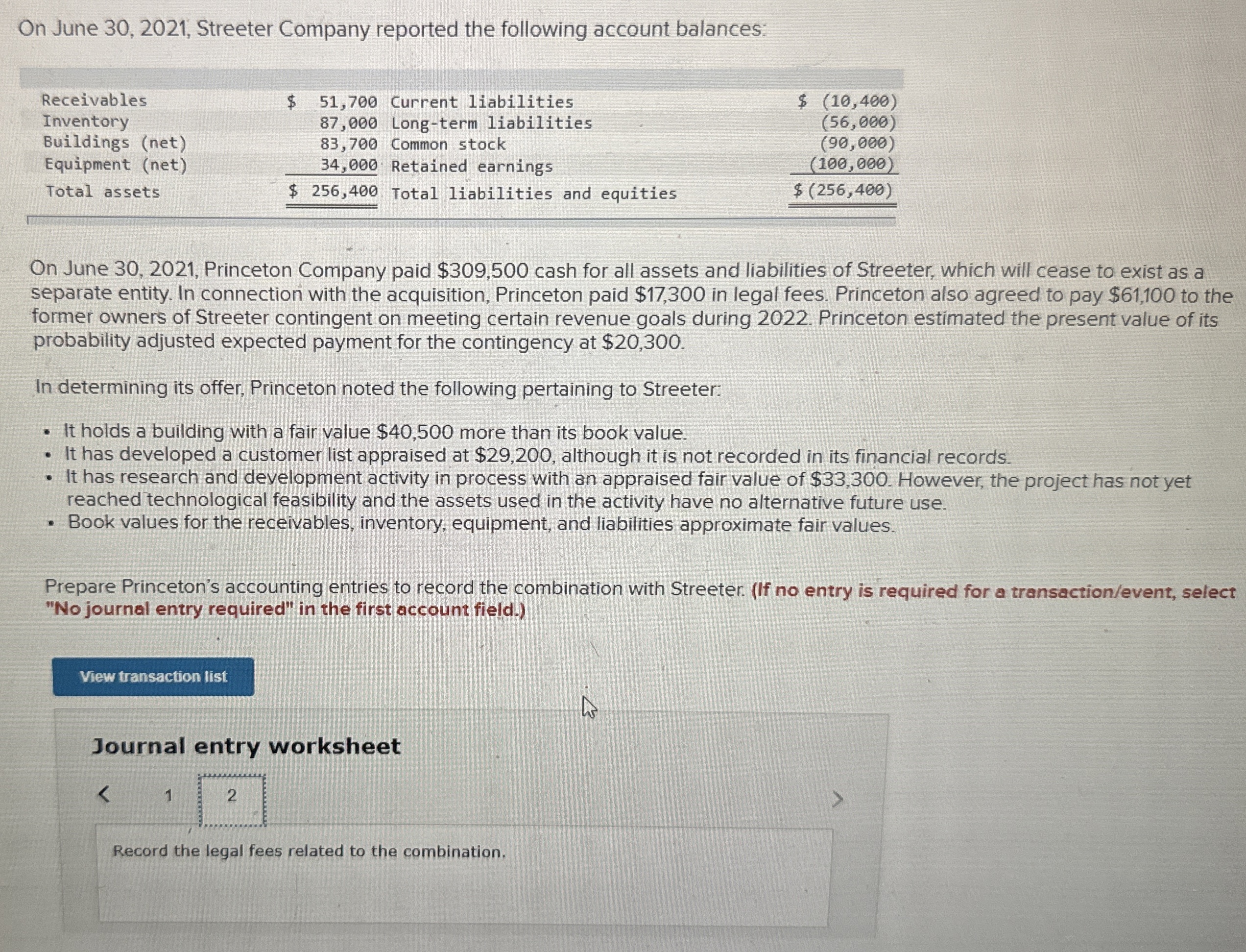 On June 3 0 , 2 0 2 1 , Streeter Company reported