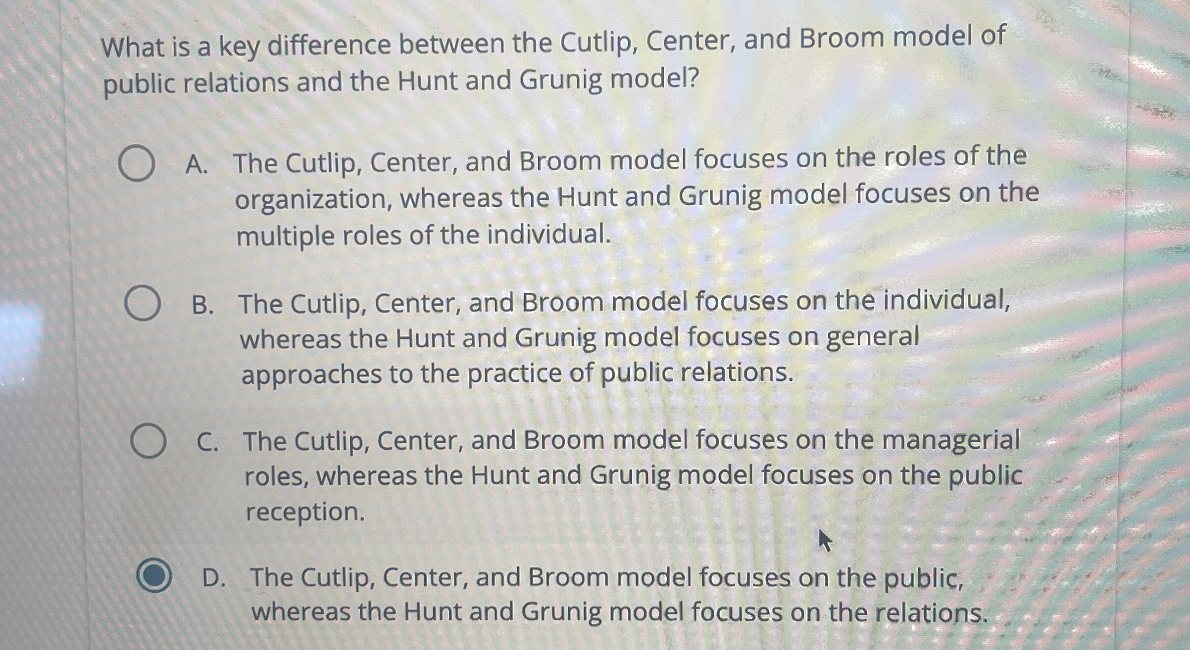 What is a key difference between the Cutlip,