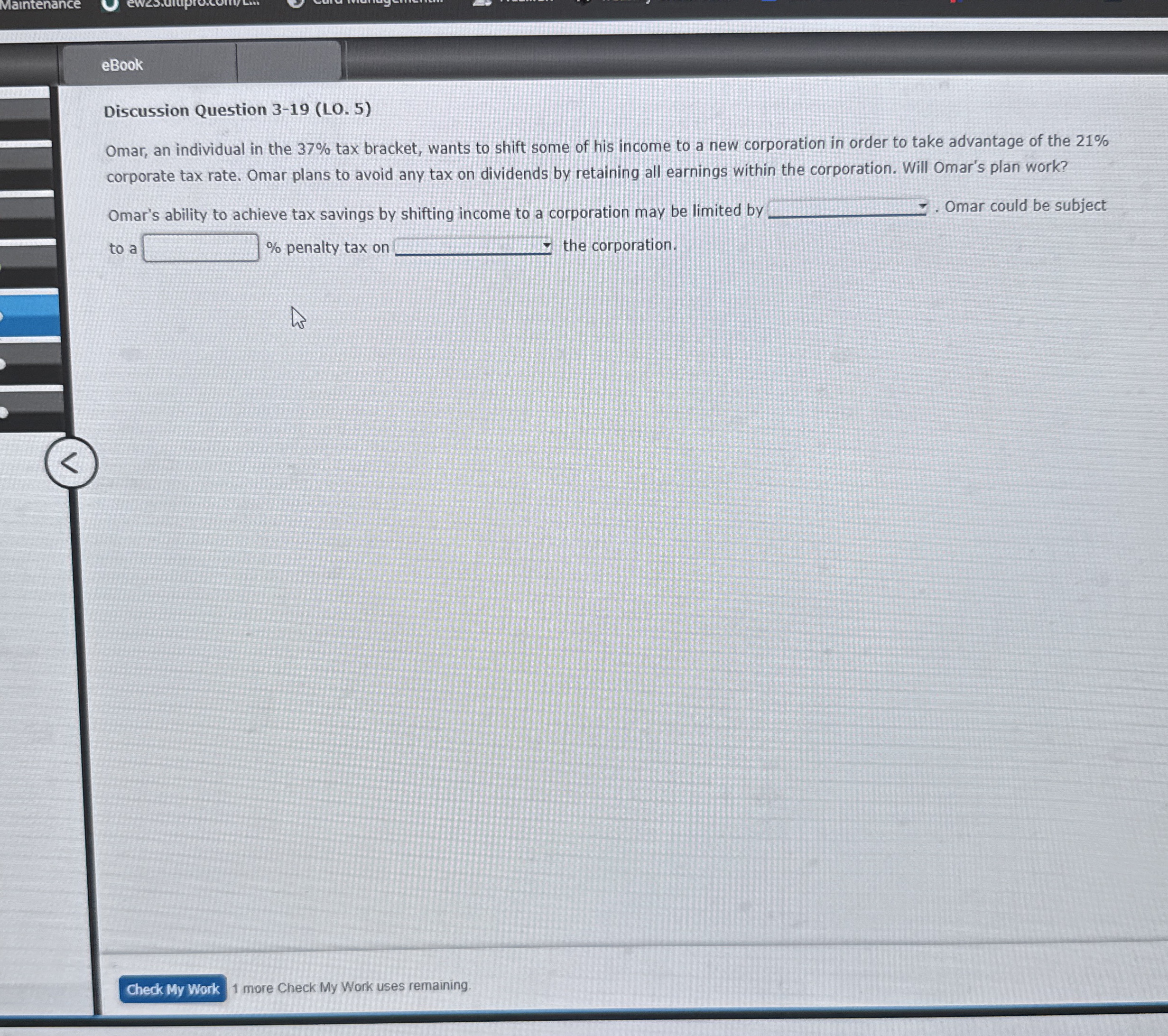 Maintenance eBook Discussion Question 3 - 1 9 (