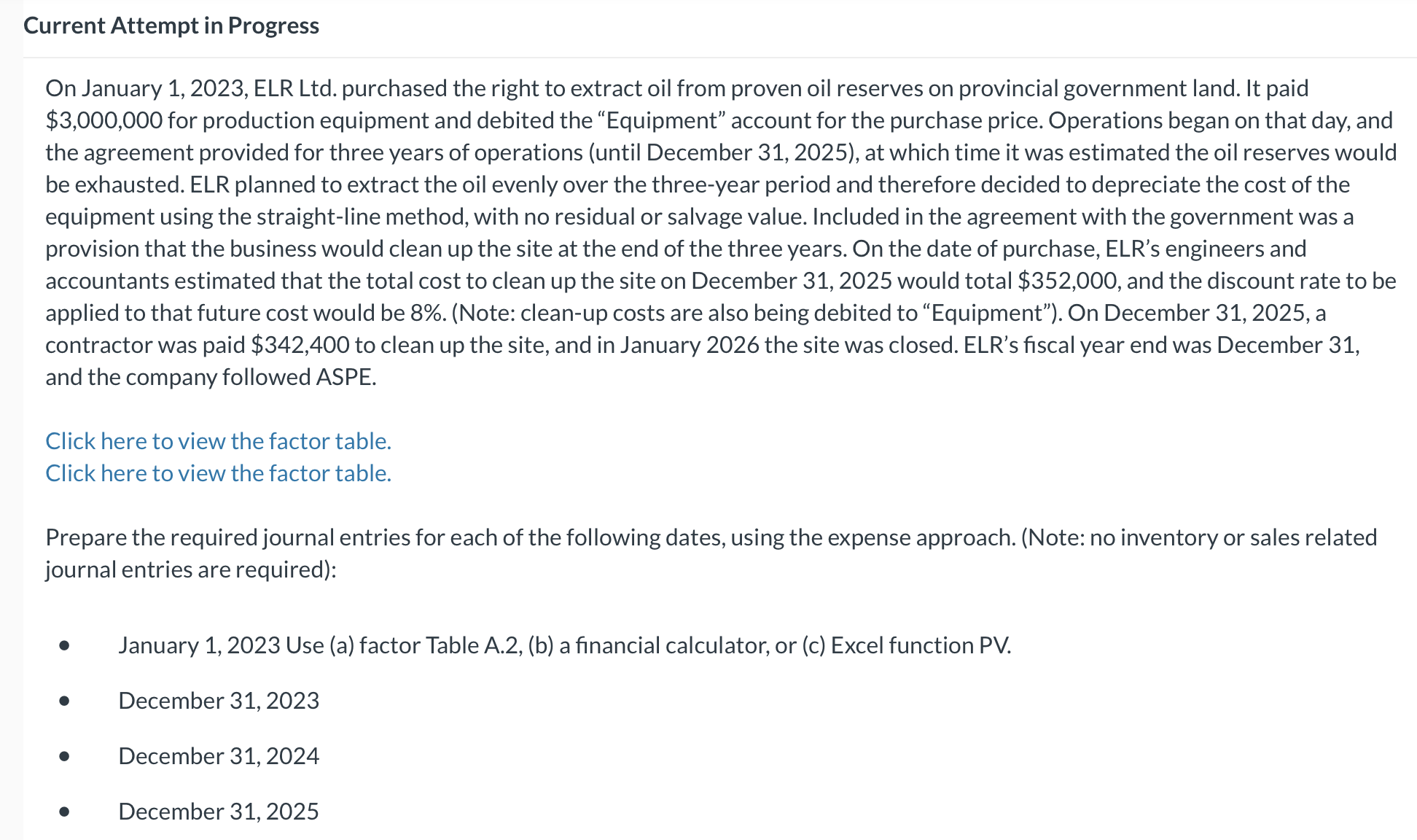 Current Attempt in Progress On January 1 , 2 0 2