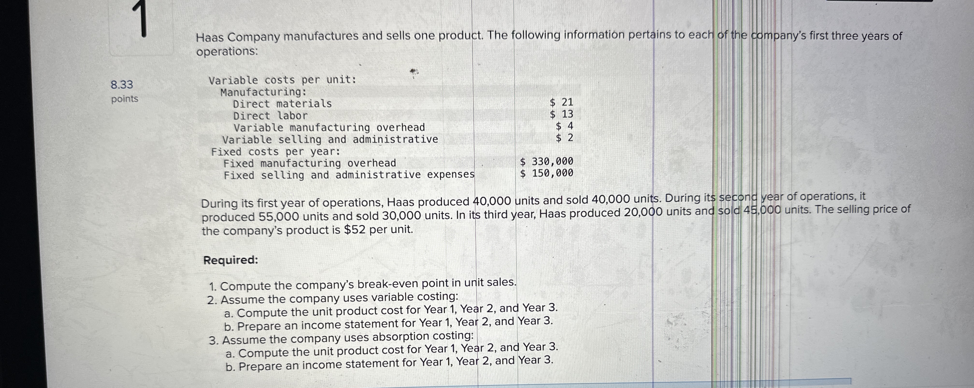 Q 1 , answer all parts asap