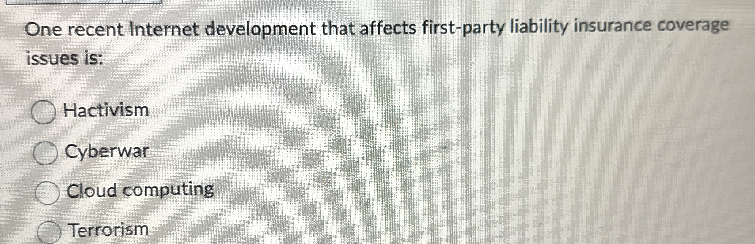 One recent Internet development that affects