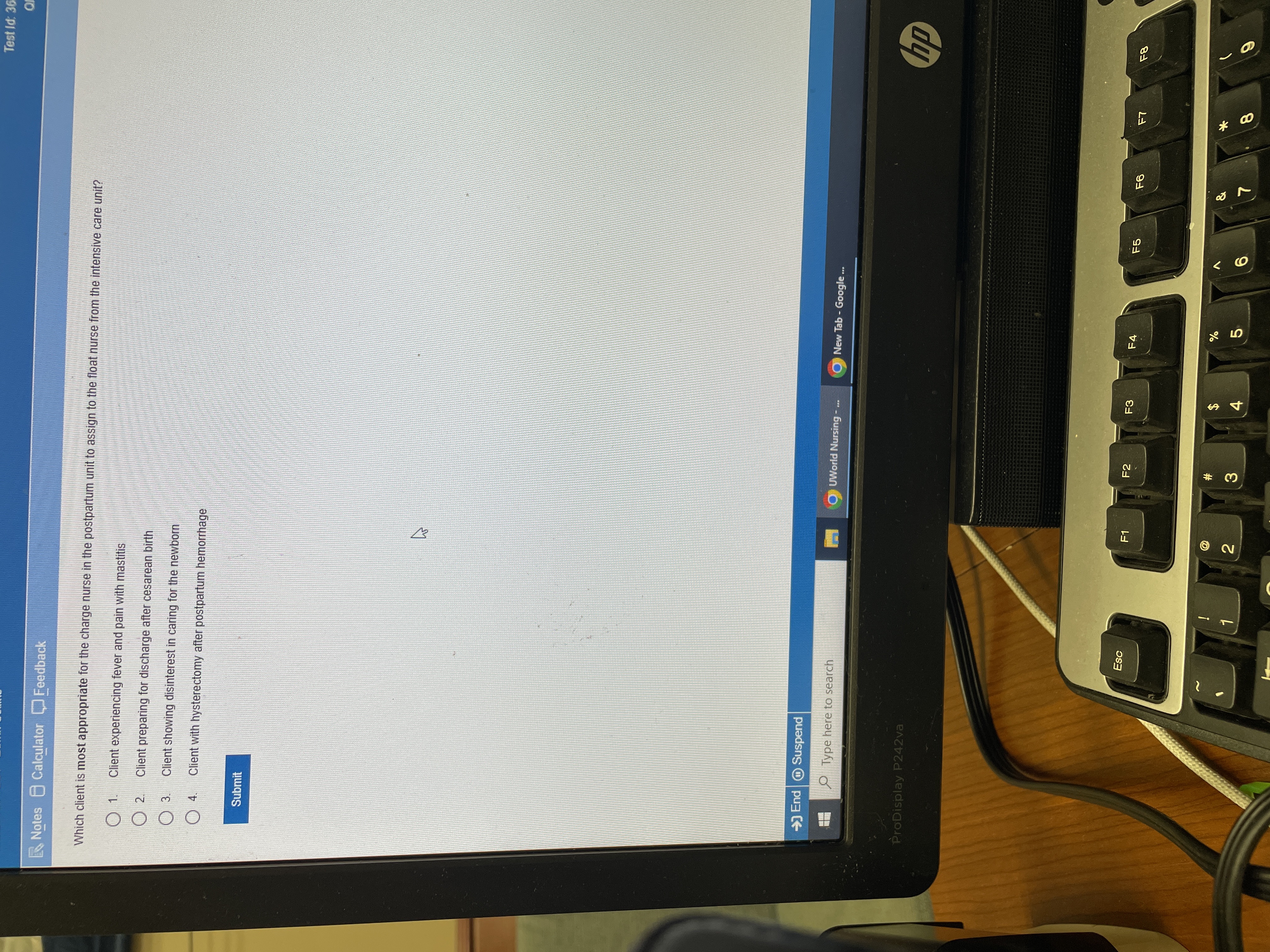 B Test Id: 36 Notes Calculator ) Feedback Which