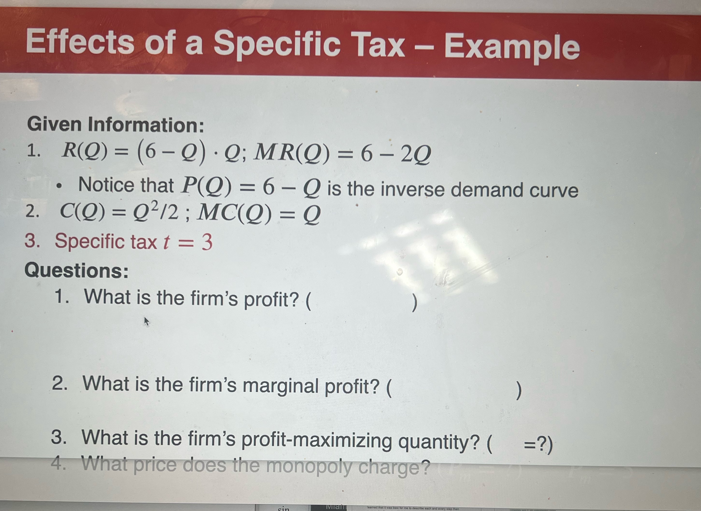 Please include any formulas or explanations to