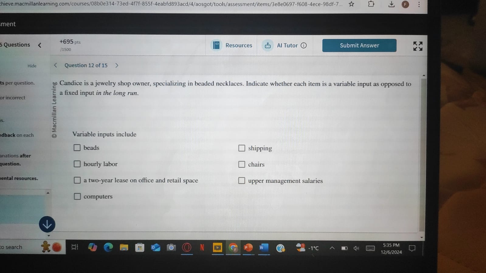 thieve.macmillanlearning.com/courses/0860e314-73ed